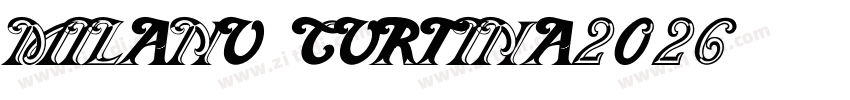 MILANO CORTINA2026字体转换